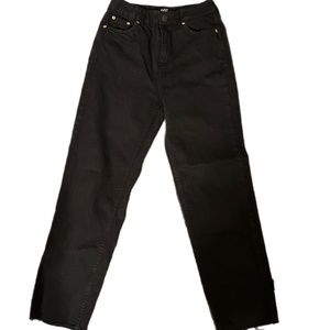 BDG Black Straight Leg High Waisted Jeans SIZE 25